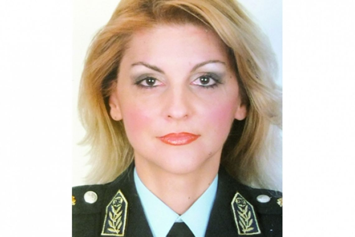 Η Μαρία Κομματά η πρώτη Λαρισαία αστυνομική διευθύντρια 