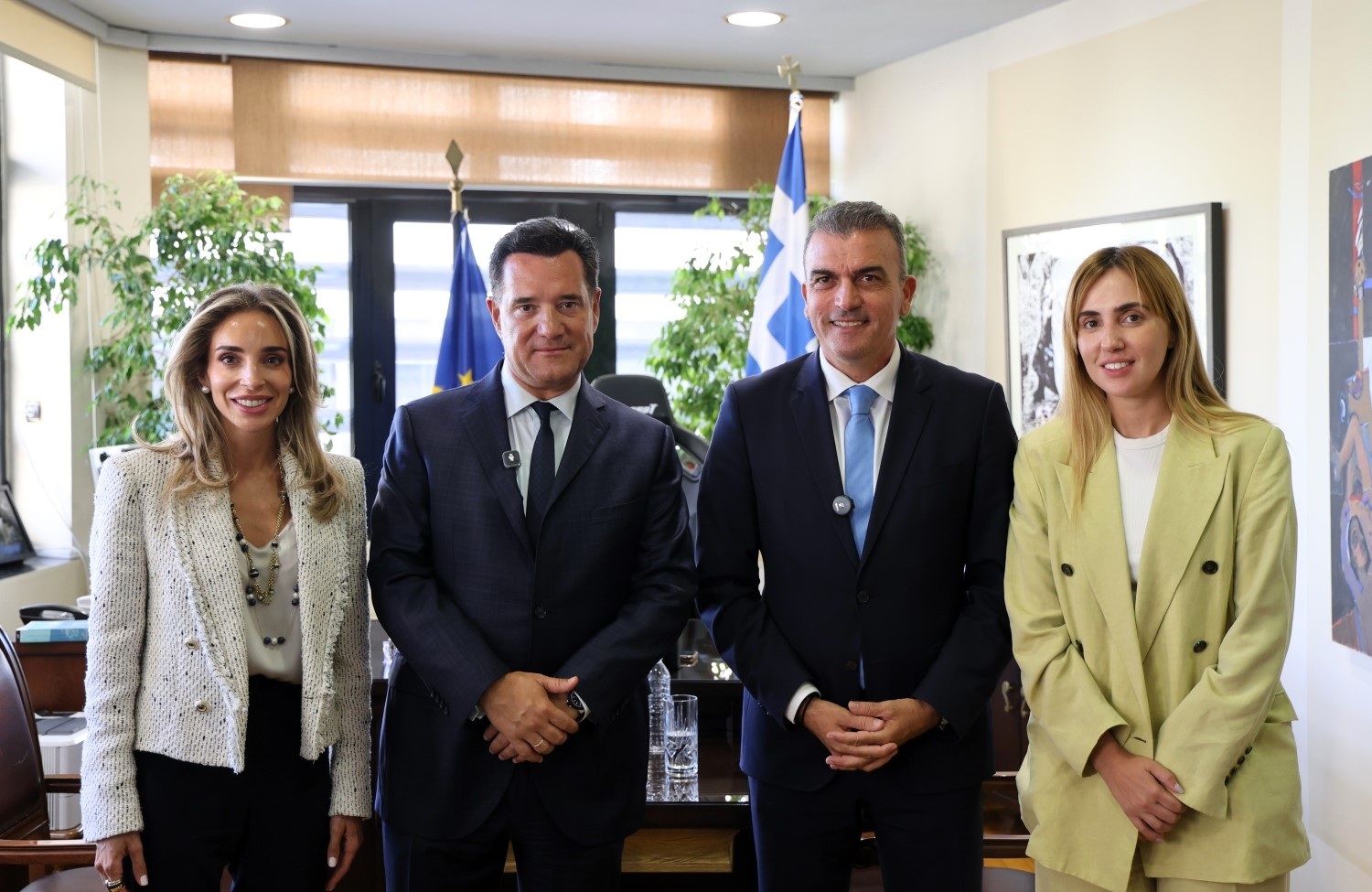Στο Δημαρχείο Λάρισας ο Υπουργός Υγείας - Αναβάθμιση των υπηρεσιών υγείας και έργα για τους πολίτες επί τάπητος στη συνάντηση Μαμάκου-Γεωργιάδη