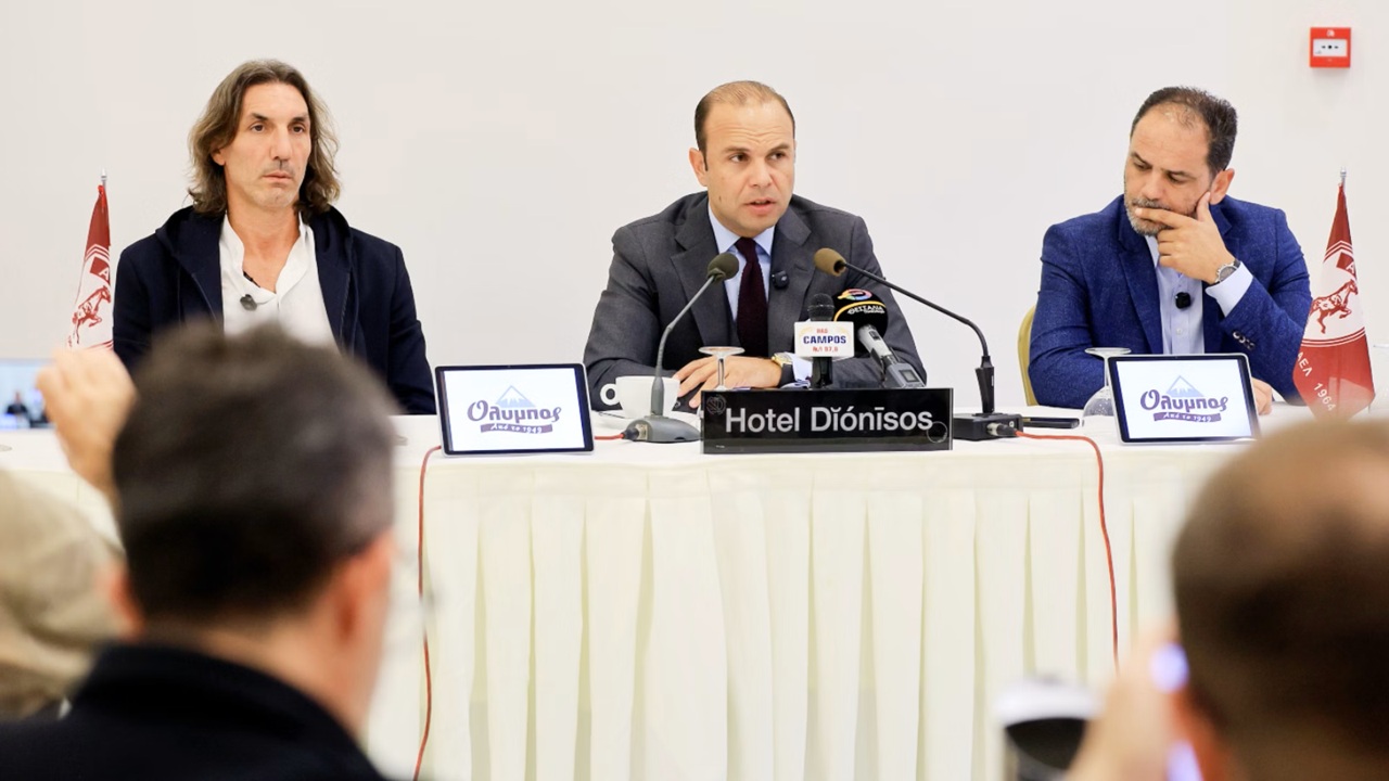 Η συνέντευξη τύπου της νέας διοίκησης της ΠΑΕ ΑΕΛ